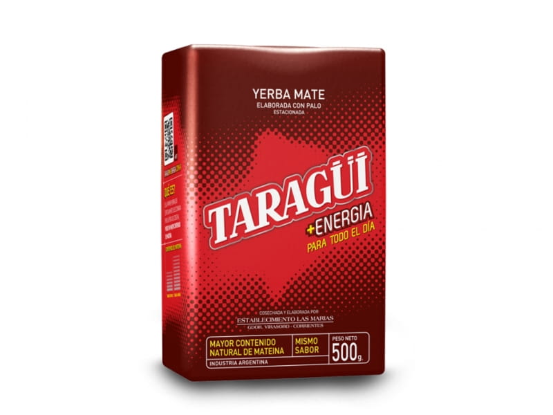Yerba Mate Energie, Mega Stimulation - 500g TARAGUI