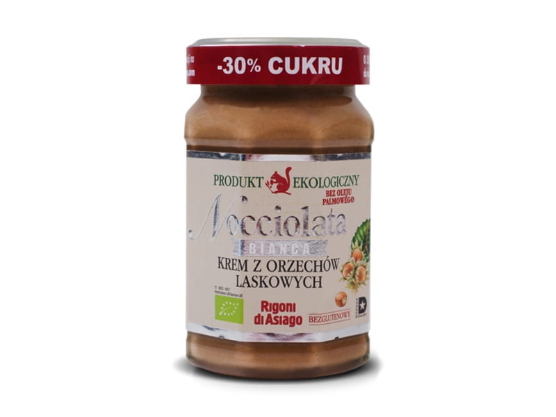 BIO Haselnusscreme bianco 270g NOCCIOLATA - Biogo.de