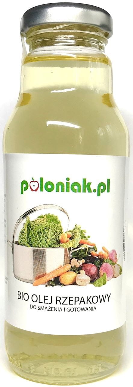 Rapeseed oil for cooking and frying BIO 300 ml - POLONIAK