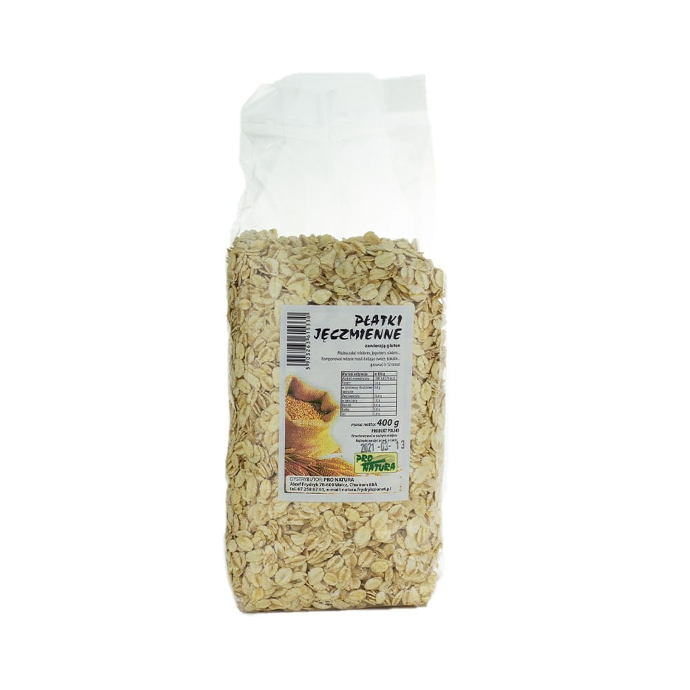 Gerstenflocken 400 g PRO NATURA - Biogo.de