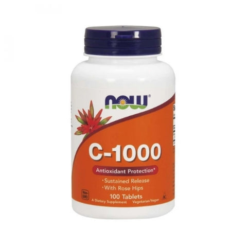 Vitamin C - 1000 verzögerte Freisetzung 100 tabl. - NOW FOODS verzögerte Veröffentlichung