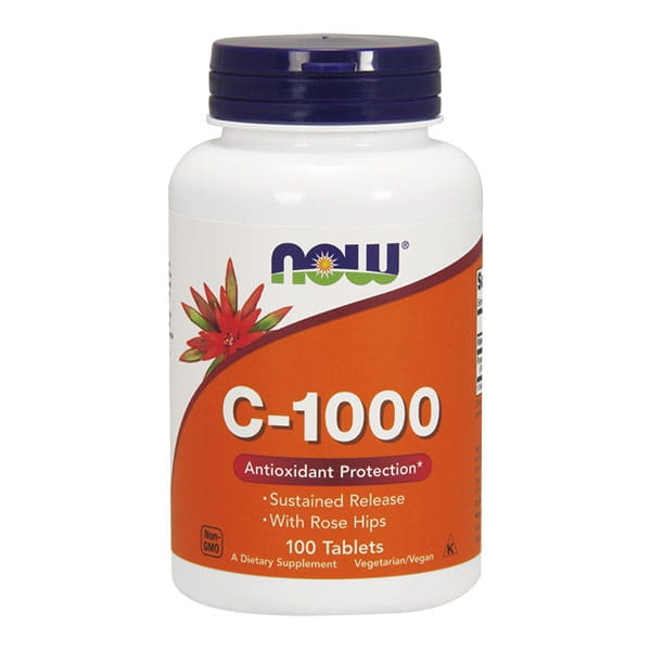 Vitamin C - 1000 mit Hagebutten & Bioflavonoiden 100 tabl. JETZT LEBENSMITTEL