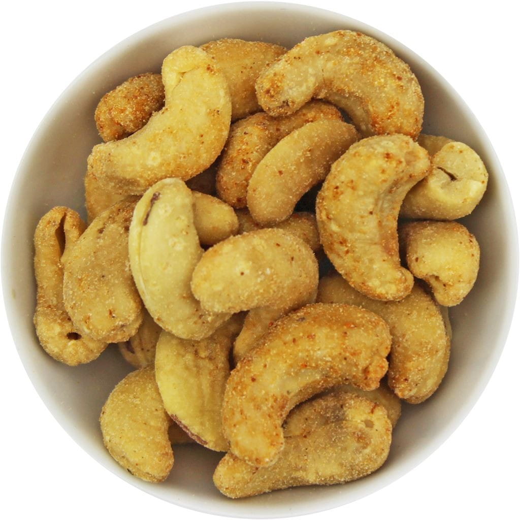 Roasted and salted cashew nuts with ORGANIC chili (raw material) (20 kg) 8 HORECA