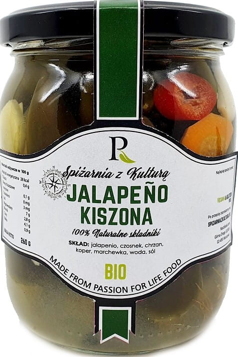 Pickled Jalapeno 300 g - pantry with culture