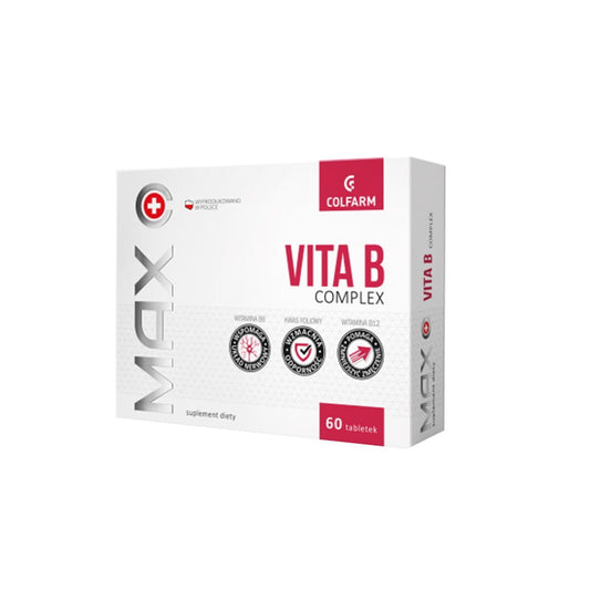 Max vita B KOMPLEX 60 Tabletten COLFARM - Biogo.de
