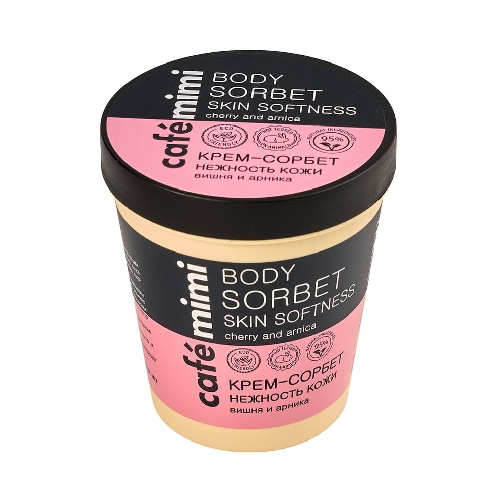 Sorbet corps peaux délicates 220 ml CAFEMIMI