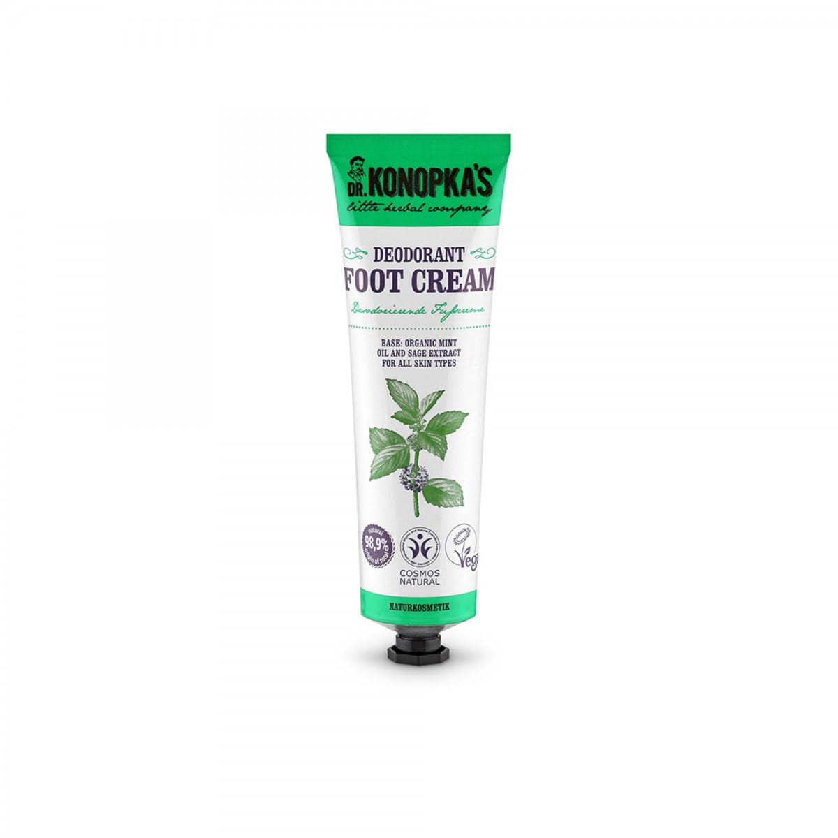 Fußdeo erfrischende Creme 75 ml - Biogo.de