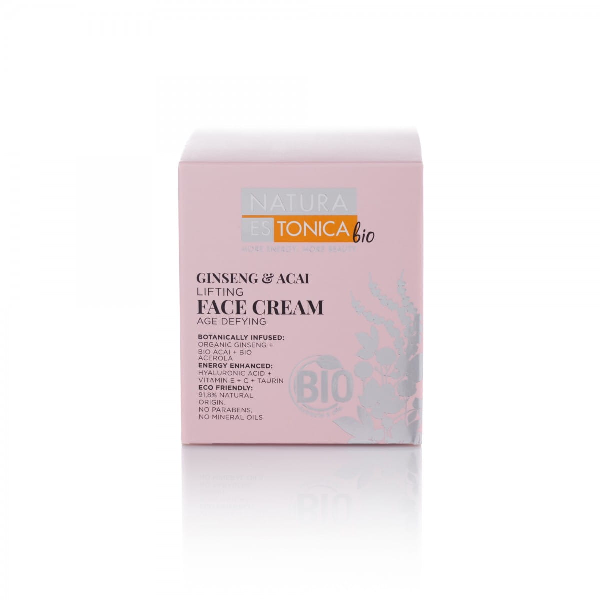 Crema facial antiarrugas con ginseng y acai 50 ml