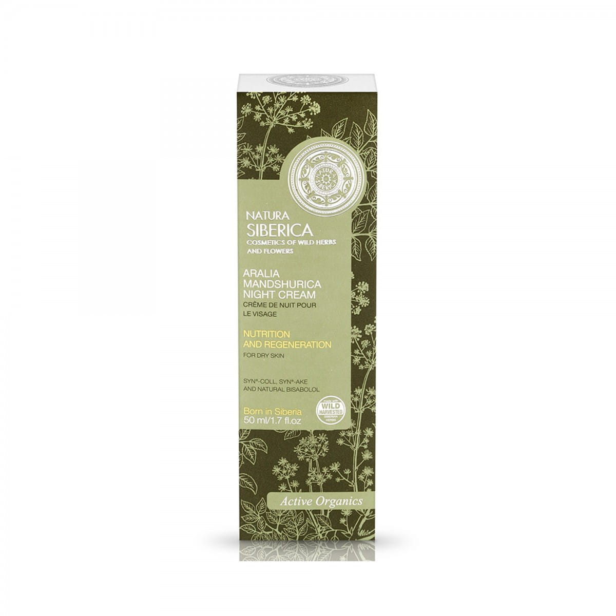 Feuchtigkeitsspendende Nachtcreme Manchurian Aralia 50 ml - Biogo.de