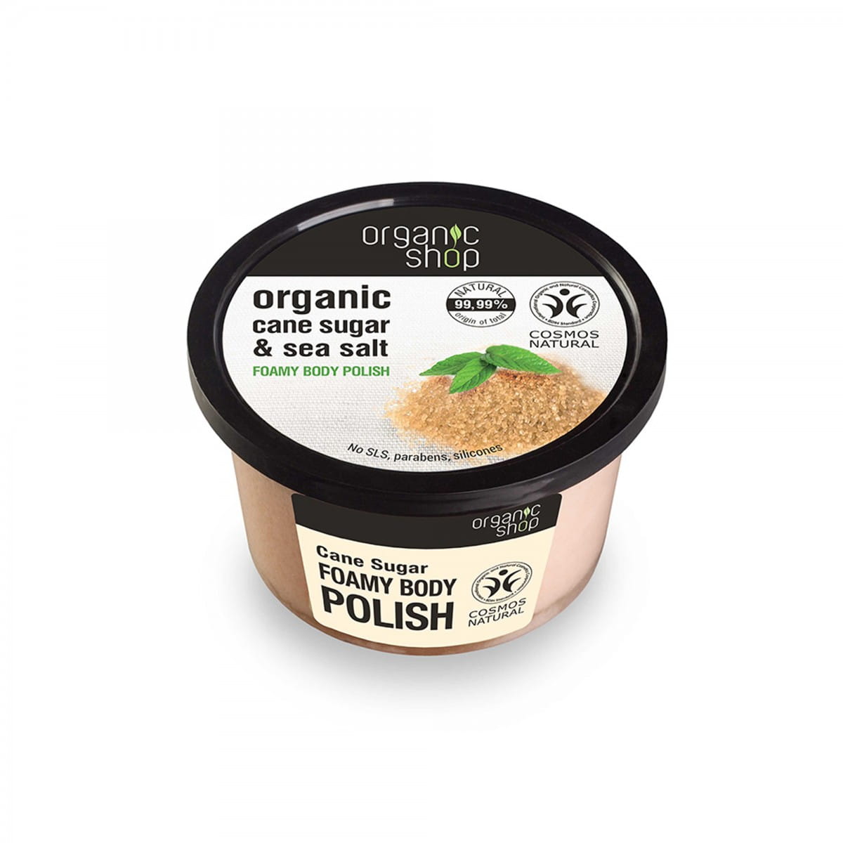 Rohrzucker glättende Körperpaste 250 ml - Biogo.de