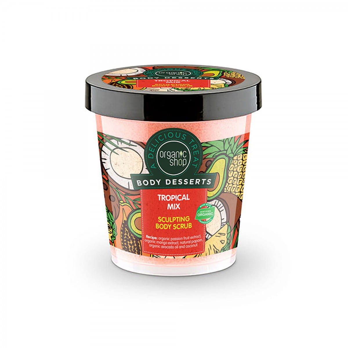Modeling body peeling Tropical Mix 450 ml