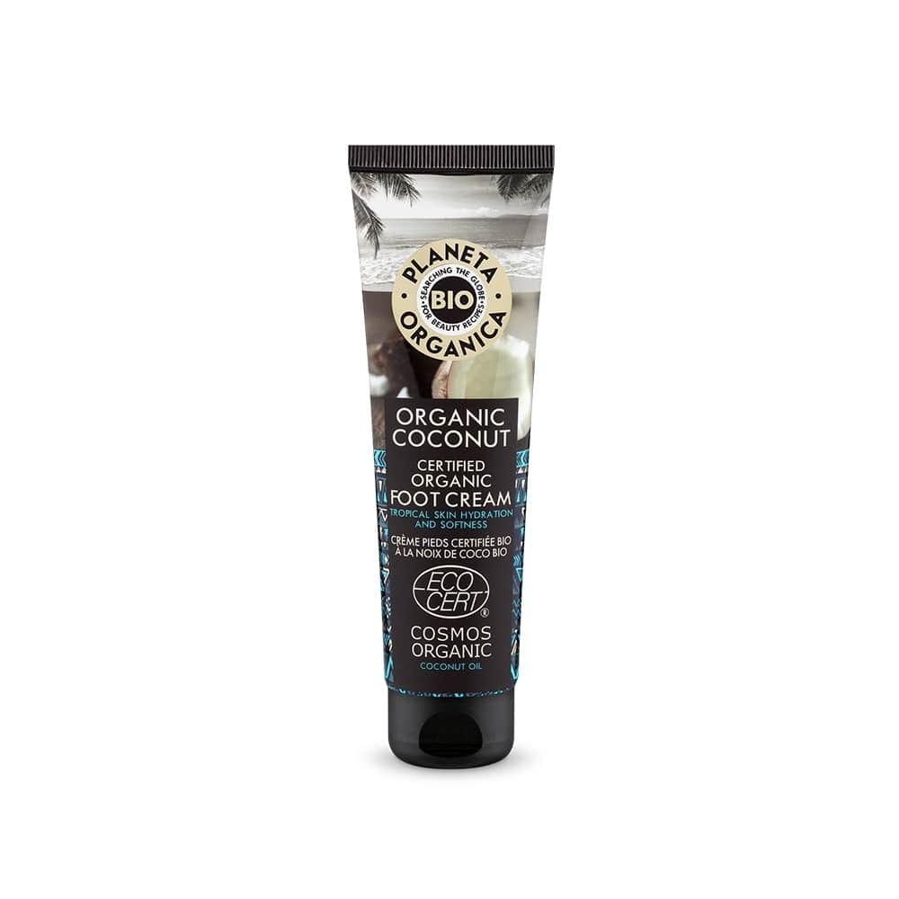 Moisturizing Foot Cream - Smoothing Organic Coconut 75ml