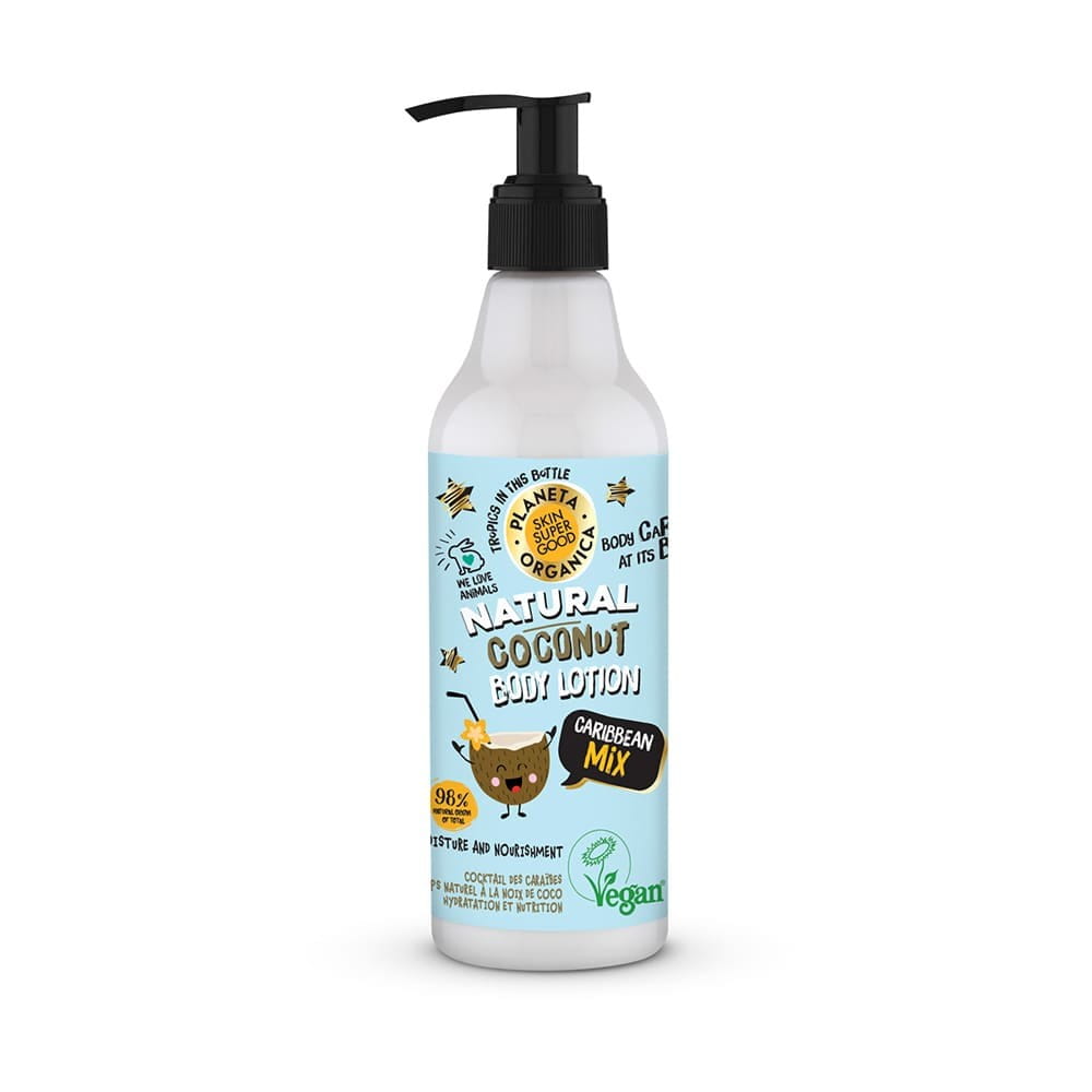 Nährende Körperlotion mit Bio-Kokosnuss 250 ml