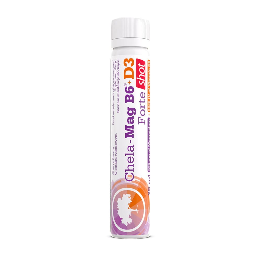 Chela Mag B6 FORTE Schuss Kirschgeschmack 25 ml OLIMP LABS - Biogo.de