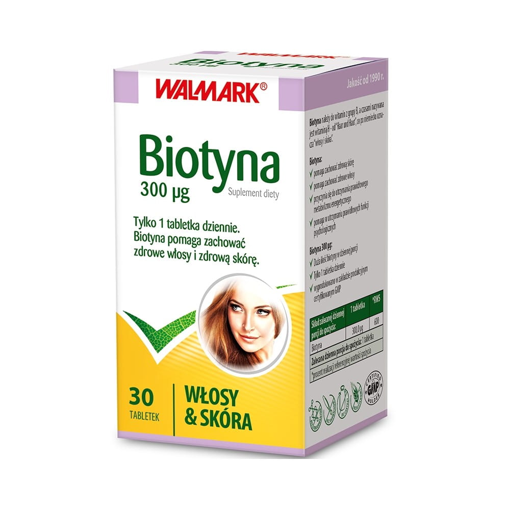 Biotina 300 mcg 30 tabletas