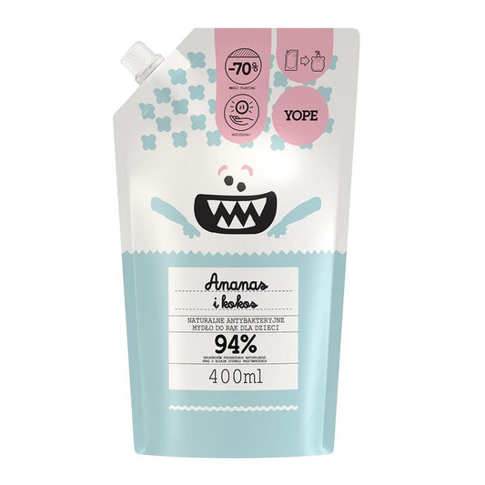 Antibakterielle Handseife für Kinder 400 ml - YOPE - Biogo.de