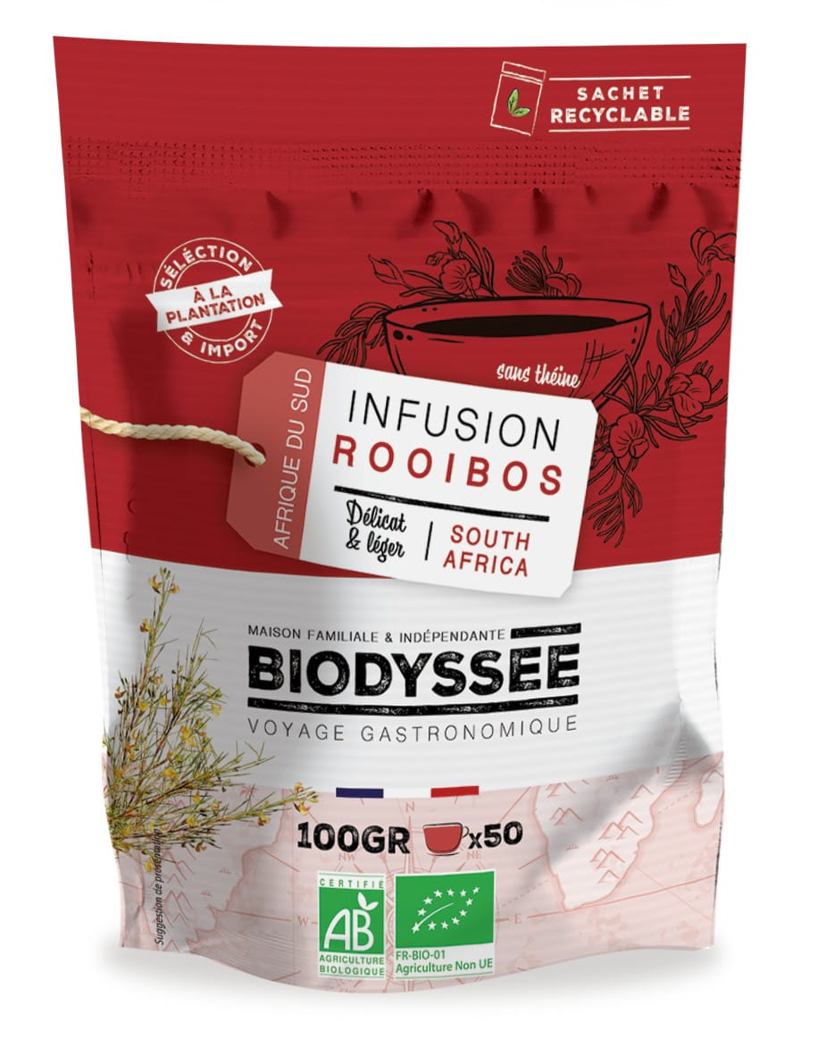 Rooibos čaj 100g EKO BIODYSSEE