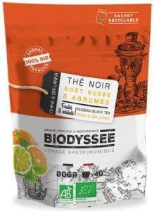 Té negro con cítricos 80g EKO BIODYSSEE