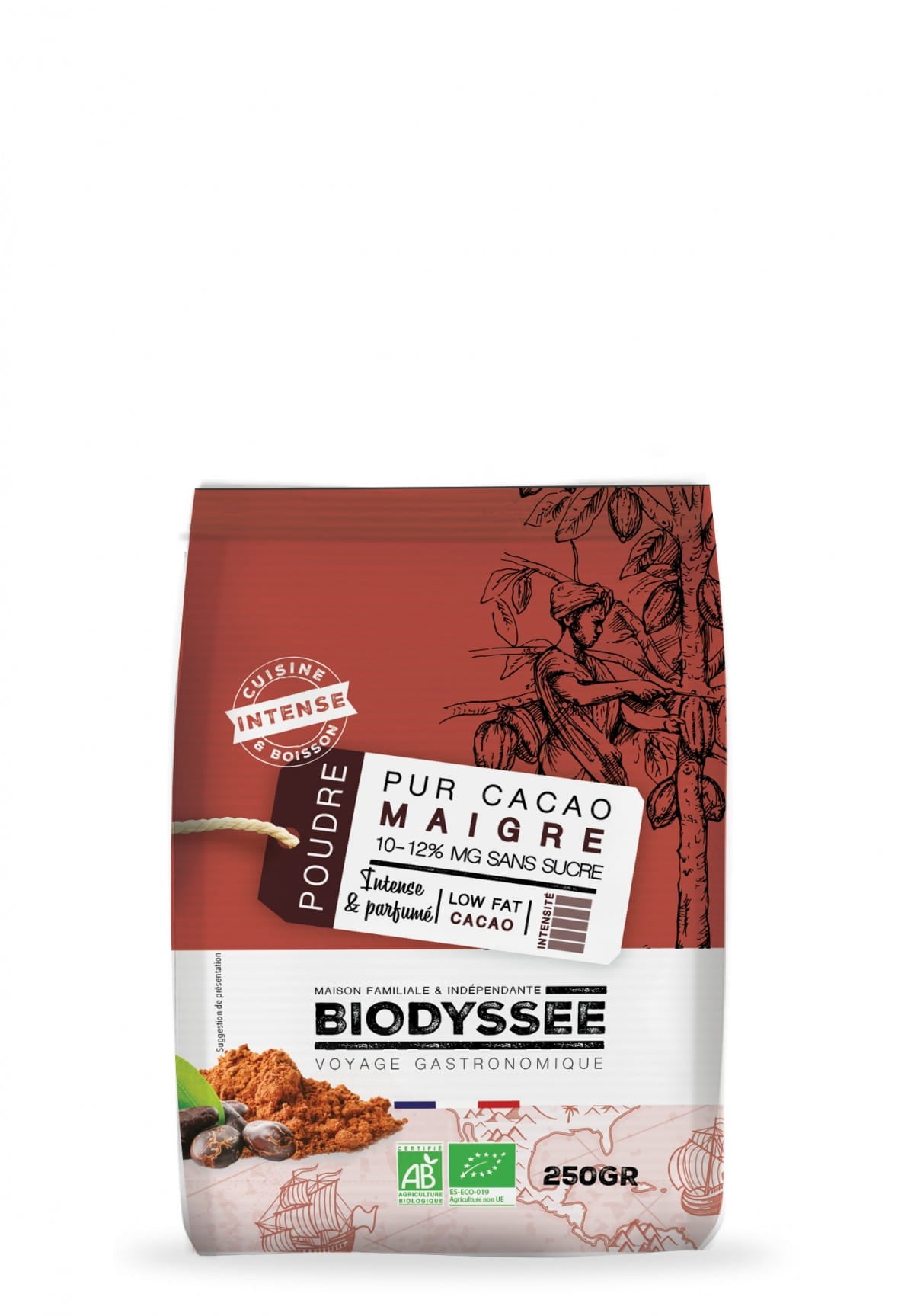 Cacao 250g ECO BIODYSSEY