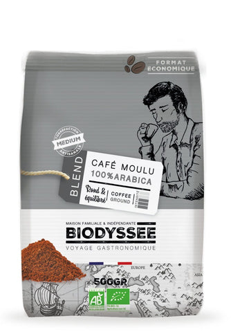 Coffee 100% ground Arabica 500g ECO BIODYSSEE