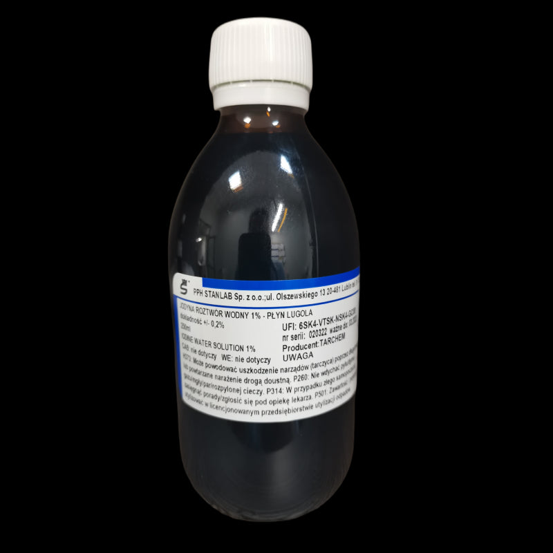 Lugol's solution 1% iodine water solution 250ml STANLAB