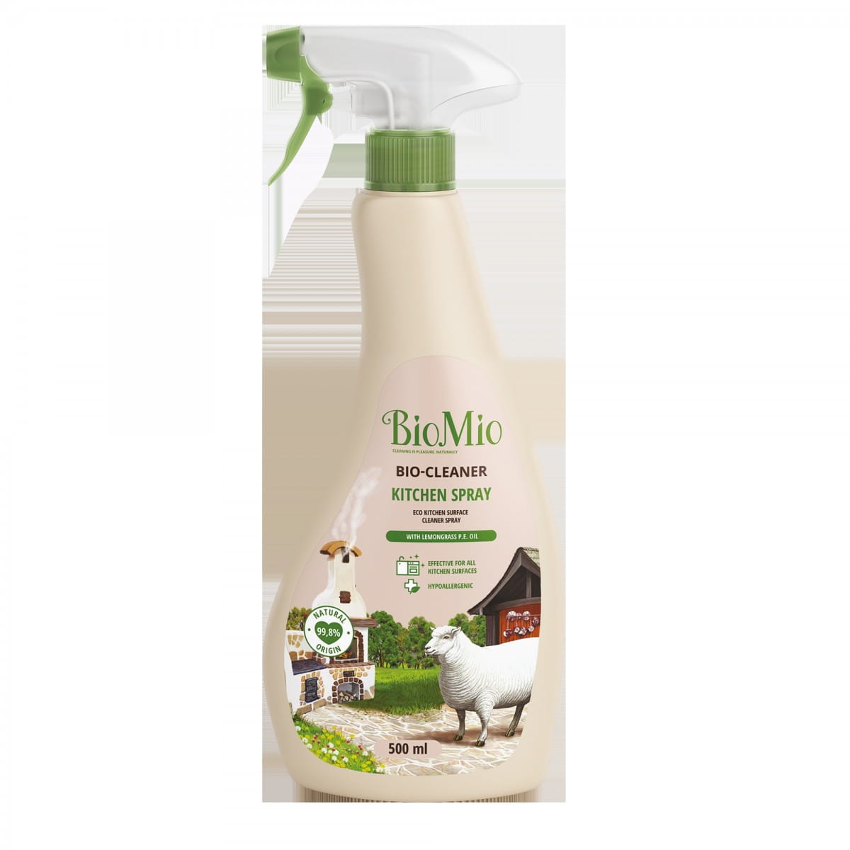 Kitchen spray with lemongrass oil 500 ml