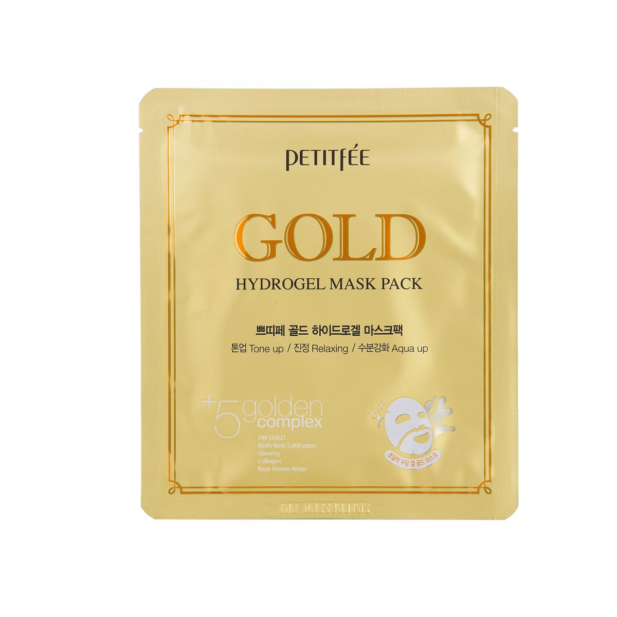 Gesichtsmaske mit Gold - PETITFEE - Biogo.de