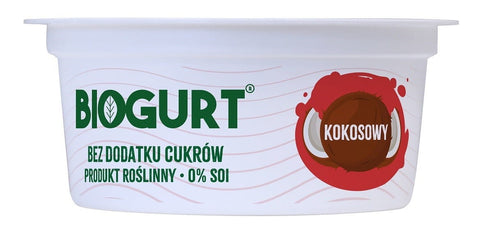 BIOGURT - vegane fermentierte Kokosjoghurt-Alternative BIO 150 g