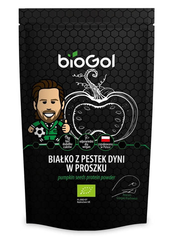 Poudre de protéines de pépins de courge BIO 150 g - BIOGOL