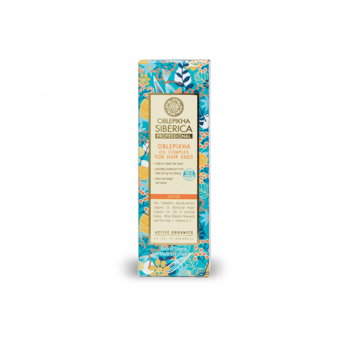 Complex of oils for the ends of sea buckthorn hair 50 ml