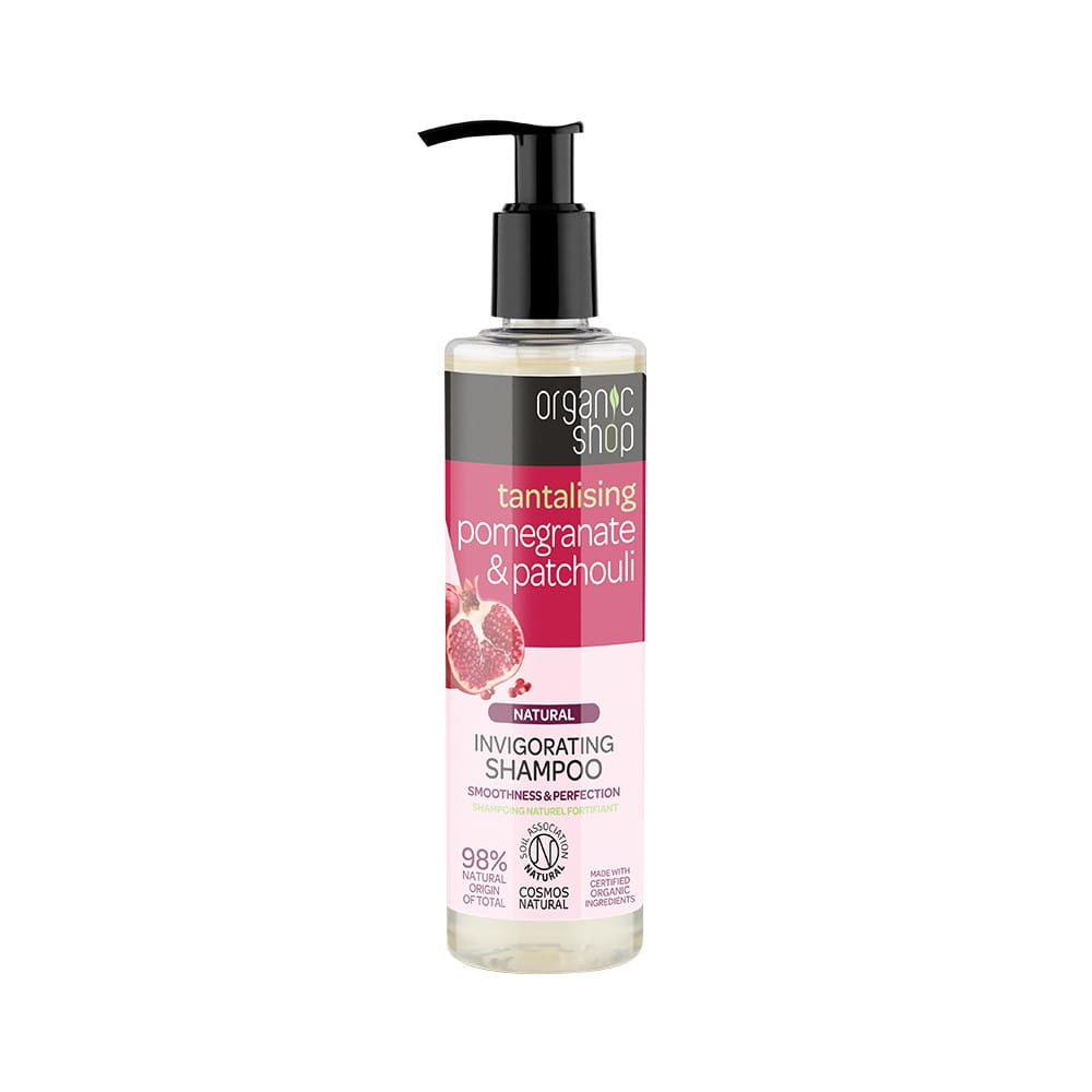 Erfrischendes Haarshampoo mit Granatapfel und Patschuli 280 ml - Biogo.de