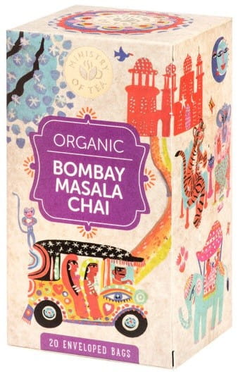 Schwarzer Chai-Tee (Bombay Masala Chai) BIO (20 x 175 g) 35 g - MINISTRY OF TEA