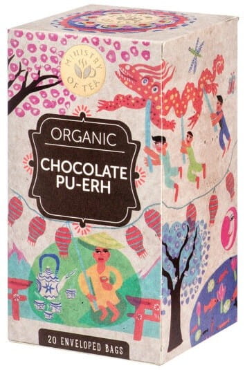 Schwarzer Pu-Erh-Tee mit Schokoladengeschmack BIO (20 x 175 g) 35 g - MINISTRY OF TEA - Biogo.de