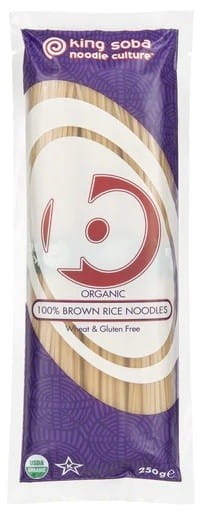 Glutenfreier Vollkornreis und BIO-Reis von KING SOBA, 250 g, frische Verpackung, ideal für gesunde Ernährung