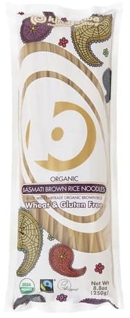 Pasta (brauner Basmati-Nudelreis) glutenfrei BIO 250 g - KING SOBA - Biogo.de