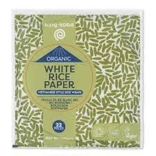 Feuille de riz sans gluten BIO 200 g (22 pcs.) - KING SOBA