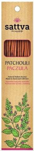 Natural Incense Patchouli Incense 30g SATTVA