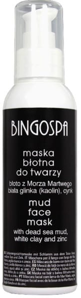 Schlammmaske für das Gesicht 150 g BingoSpa - Biogo.de