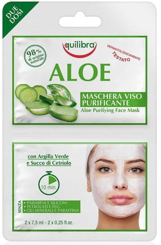 Aloe face mask 2x75ml EQUILIBRA