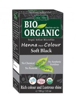 EKO Haar Henna mild schwarz 100 INDUS VALLEY - Biogo.de