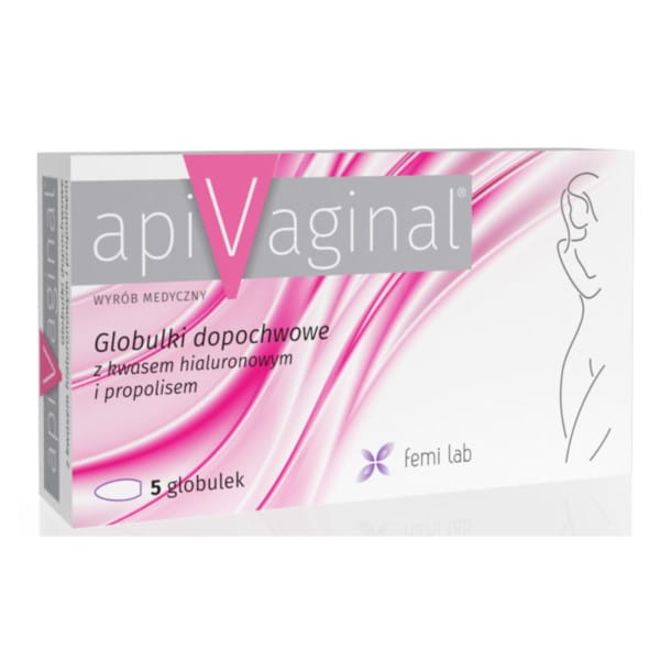Apivaginale Globuli 5 g Hyaluronsäure und Propolis