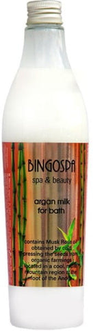 Argan-Bademilch mit Rose BINGOSPA