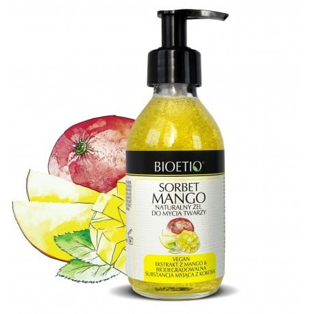 Sorbete de Mango Gel Limpiador Facial Natural BIOETIQ