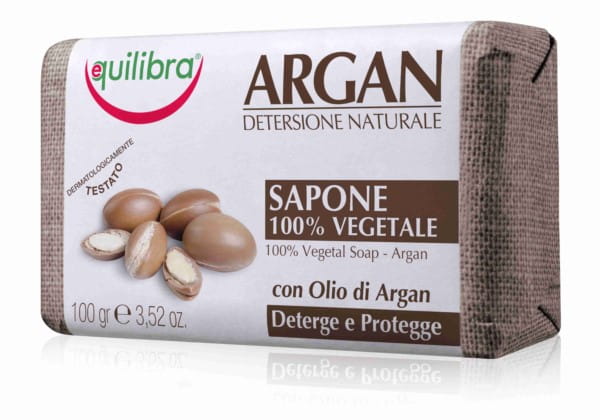 Jabón con aceite de argán 100g EQUILIBRA