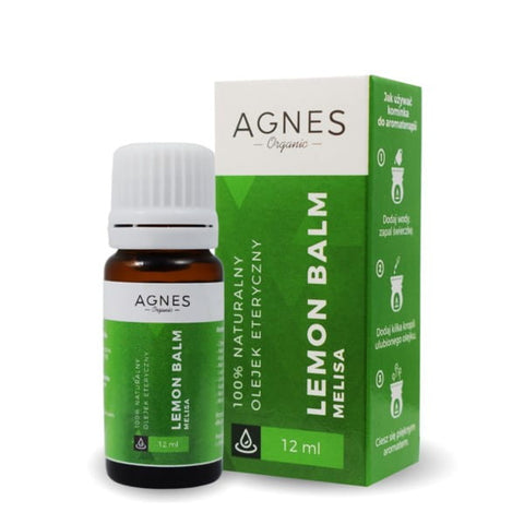 Lemon Balm Essential Oil 12ml - AGNES ORGANIC