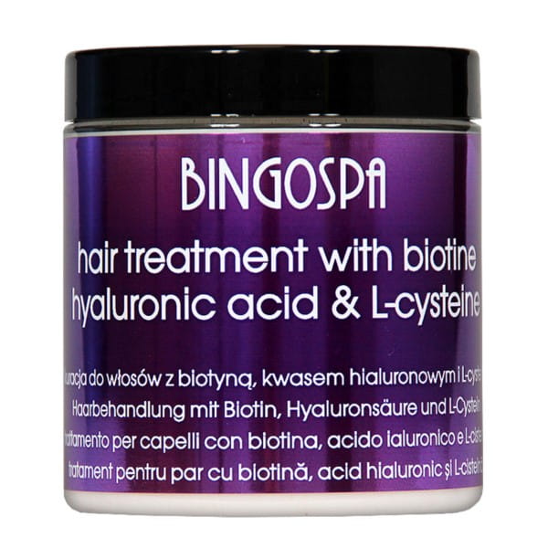 BINGOSPA hair treatment with biotin and hyaluronic acid