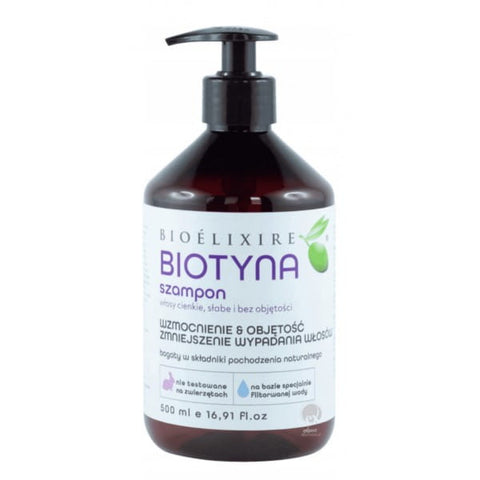 Biotin strengthening shampoo 500 ml bioELIXIRE