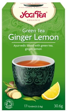 Green Tea Ginger Lemon organic17x18g YOGI TEA