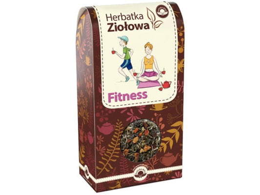 Kräuter- und Früchtetee von NATURA WITA, 100g, mit bunten Früchten und Kräutern in einer transparenten Verpackung.