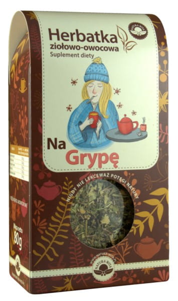 Kräuter- und Früchtetee bei Grippe 80g NATURA WELCOME - Biogo.de